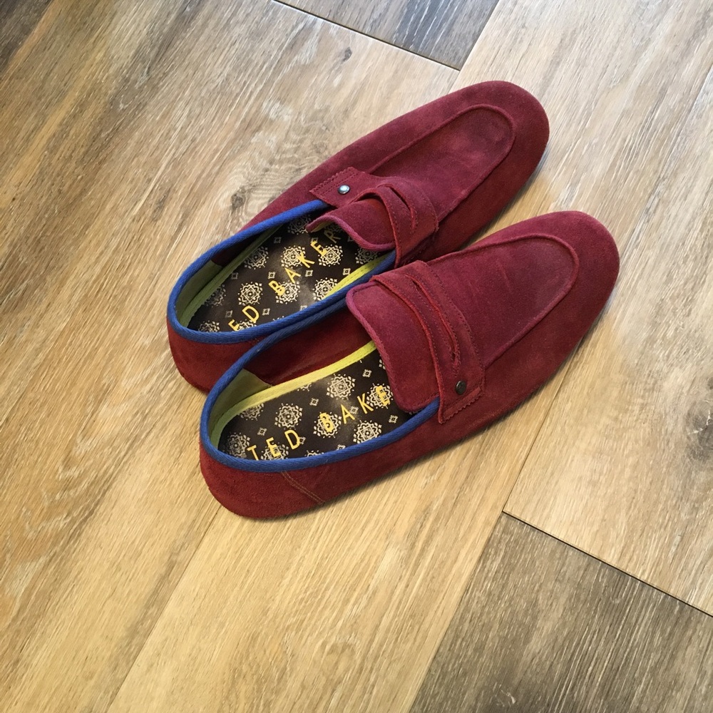 Men’s Ted Baker Suede Loafers